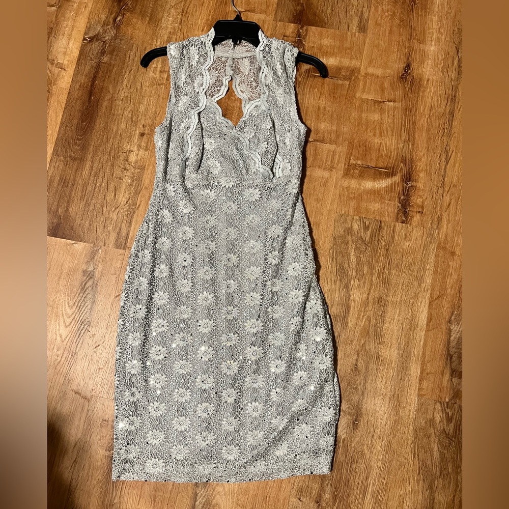 Never worn lightly sequenced dress